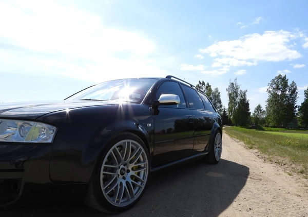 Audi RS6 cena 75000 przebieg: 213000, rok produkcji 2004 z Dobiegniew małe 277
